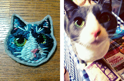 My first ZAKKURI EMBROIDERY 2015