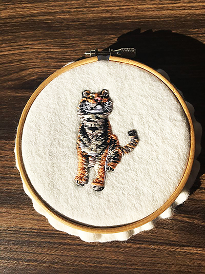 ZAKKURI EMBROIDERY 寅年